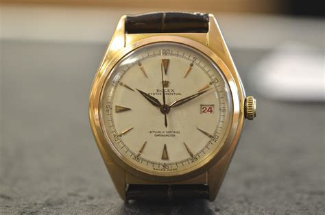 rolex anni 50 oro|rolex ovettone 5030.